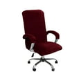 thumbnail image 3 of Housse de Chaises de Bureau Rouge, 3 of 5