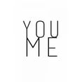 thumbnail image 3 of Waltz, Anne 17x24 Black Modern Framed Museum Art Print Titled - You me, 3 of 5