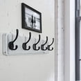 thumbnail image 2 of Coat Rack Wall Mounted Coat Hooks Wall Mounted \u\u Hole to Hole Large Coat Hanger Wall Hook Rack Hooks for Hanging Coats Hats Jacket Clothes Entryway Rustic s, 2 of 7