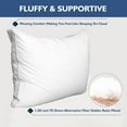 thumbnail image 2 of Bed Pillows Queen Size Set of 2, Hotel Quality Queen Pillows 2 Pack for Sleeping with Soft Down Alternative Filling, Gusseted Bedding Pillow for Back, Stomach or Side Sleepers, 20" x 30", 2 of 8