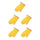thumbnail image 1 of Bewildely Manoplas de alta temperatura Guante para horno de microondas Algodón Elaborado Adorable Cocina Resistente Manoplas para hornear Puntos Type2 NO2, 1 of 6