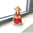 thumbnail image 2 of Estatuas religiosas Escultura de resina del Sagrado Corazón de María, 12,5 cm, 2 of 3