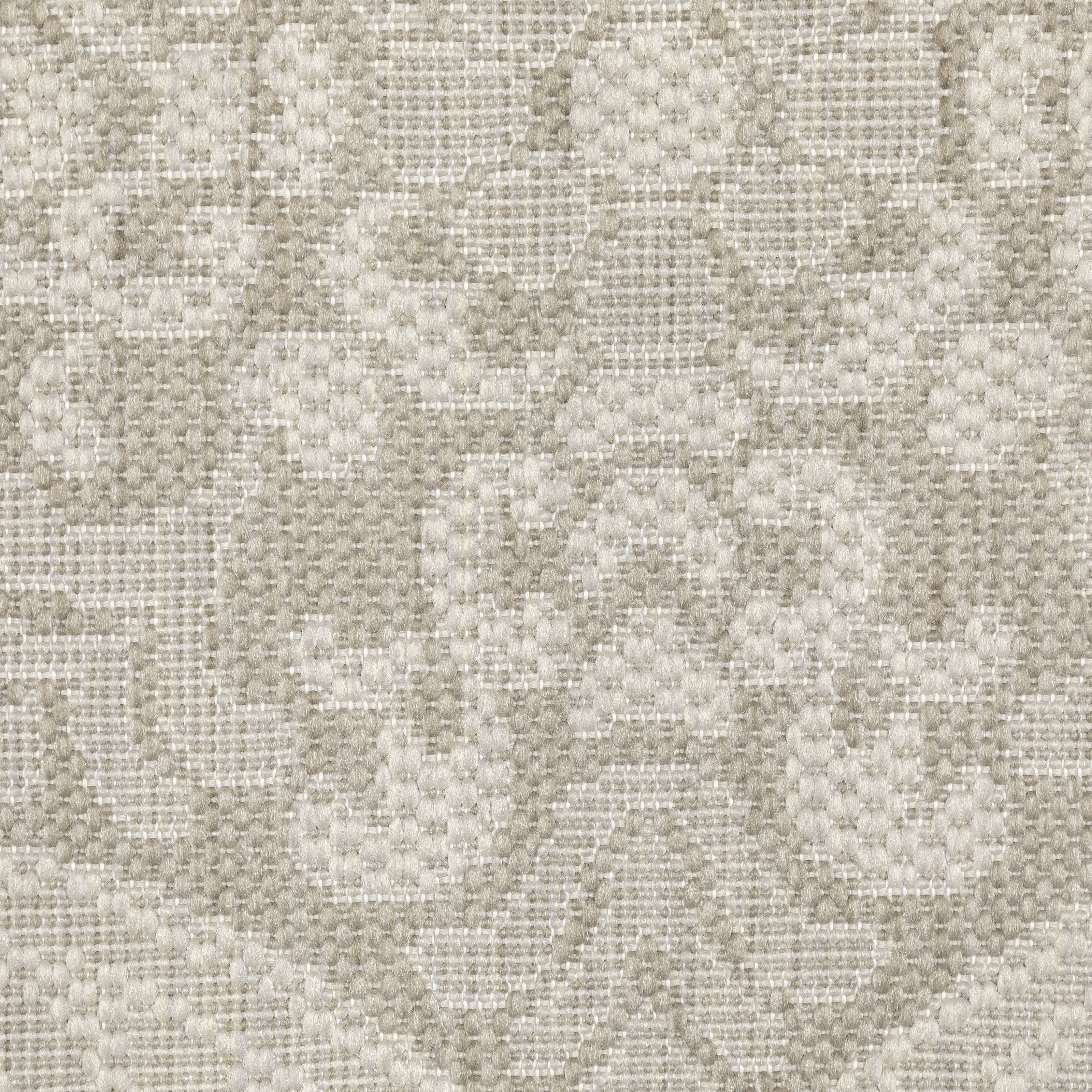 Avalon Home 2' x 7' Ivory and Gray Floral Outdoor Rug
