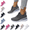 Dark Gray, variant on Women's Mesh Rhinestone Breathable Wedge Sneakers Lightweight Casual Lace up Elastic Sock Sneakers Bling Sparkly Wedding Dressy Knitted Tennis Walking Shoes Dark Gray