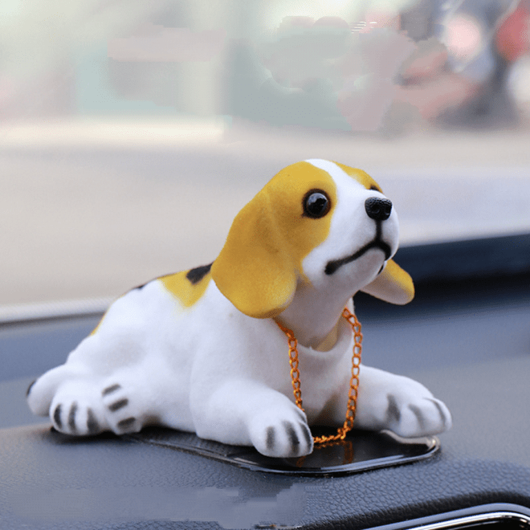 Bobble Head,Car Decoration Nodding Dog Ornaments High Emulation Creative  Dog Dashboard Crafts Dog Lover Gift