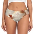 thumbnail image 1 of Fotbe Relaxing Cat With Tea Calzones Estampados para Mujer – Ropa Interior de Algodón, Cómoda, Suave y Elástica-X-Small, 1 of 6