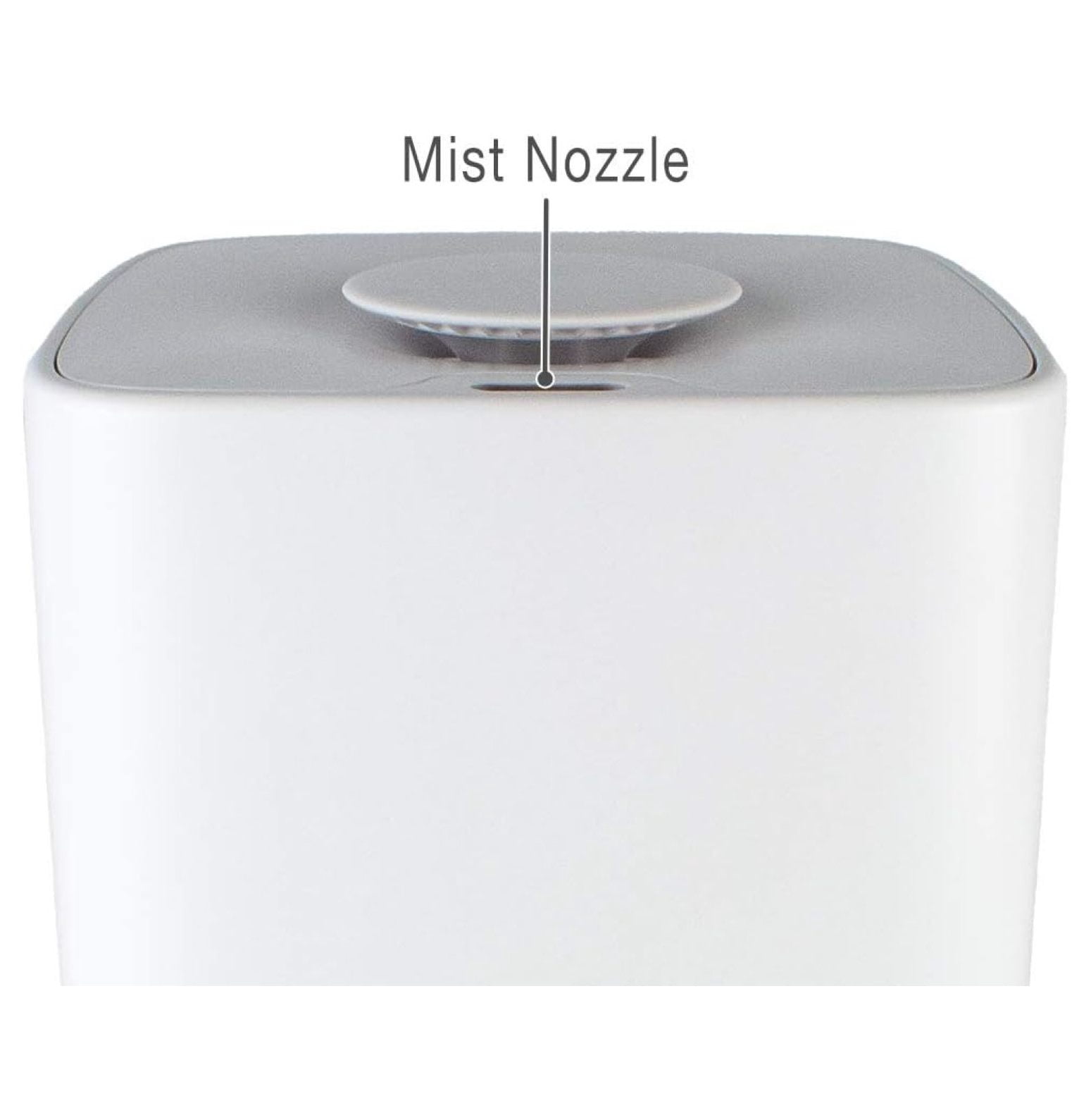 Humidifiers for Bedroom Convenient Oversized 4.5L Runs for 70 Hours for Large Room up to 400 Sq Ft Top Fill Cool Mist Humidifier Ideal for Baby Room and Plants MH-419, White, 1.2