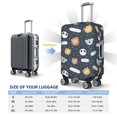 thumbnail image 2 of Luggage Cover Anti Scratch, Cartoon Animals Elastic Suitcase Protector Fits 18-32 Inch Luggage, 2 of 2