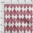 thumbnail image 1 of oneOone Tissu Georgette Viscose Chevron Ikat Imprimés au Mètre 42 Pouces de Large, 1 of 1