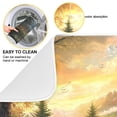 thumbnail image 2 of Kitchen Drying Mat 16x18In Drying Dish Mat Dish Drying Mats Kitchen Countertop Multi-Function Drain Drying Mat Kitchen Table Picturesque Mountain, 2 of 8
