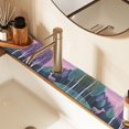 thumbnail image 2 of Yayeee Faucet Mat for Kitchen Sink 30" Diatomite Long Splash Guard Pad, Green Night Deer, 2 of 7