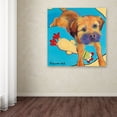 thumbnail image 3 of Trademark Fine Art 'Favorite Toy' Canvas Art by Pat Saunders-White, 3 of 3