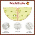 thumbnail image 5 of Kll Cute Frog3 Christmas Tree Skirt 30",Party Decorations Farmhouse For Christmas Decorations Holiday Party, 5 of 8