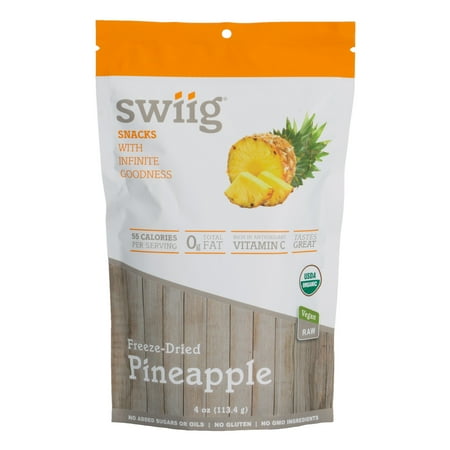 swiig Organic Freeze-Dried Pineapple