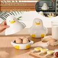 thumbnail image 6 of Microwave Egg Boiler – 4-Egg Cooker For Hard, Soft & Medium Boiled Eggs,Duck Har Poachers Shaped Cooker Microwave Boiled Egg, 6 of 9
