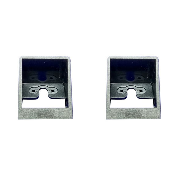 2X Car Rear View Camera Installation Bracket License Plate Lights for Korando 2014 Car Accessories ,Black