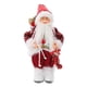 thumbnail image 1 of Estatua de muñeco de nieve navideño de pie, figura navideña, colección de muñecos colgantes para árbol Lentejuelas rojas de 30 cm, 1 of 8