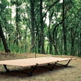 thumbnail image 3 of Lit de camping Pliant pour l'Extérieur, Léger, Haut et Bas, Lit de camping Polyvalent, portable, Chasse, Lit Simple pour Dormir, Convient au camping en Famille, à la Randonnée avec Sac à Dos, à la Plage, à la Cour Arrière, à la Randonnée, 3 of 8