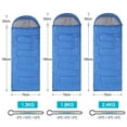 thumbnail image 4 of Sac de Couchage Enveloppe Sac de Couchage à Capuchon Sac de Couchage Léger de Camping pour la Randonnée, 4 of 4