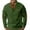 241#Army Green, variant on Men's Cable Knit Pullover Sweaters Casual Long Sleeve Stand Collar Quarter Button Knitted Sweater Black L