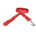 thumbnail image 3 of Dogline Comfort Microfiber Flat Leash for Dogs (W 1" L 4ft), Red, 3 of 5
