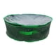 thumbnail image 1 of Bolsa de almacenamiento portátil para coronas navideñas, con cremallera y asa. Verde 60x18cm, 1 of 9