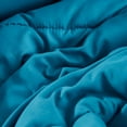 thumbnail image 4 of HIG Turquoise All-Season Reversible Down Alternative Quilted Comforter - Lightweight - Hypoallergenic Microfiber Fill - Corner Duvet Tabs - Box Stitched - Machine Washable - Full/Queen Size, 4 of 6