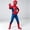 Spider, variant on Spider Costume Classic Red and Blue Superhero Cosplay Full Body Spandex Suit Perfect for Halloween Costume,Size 170