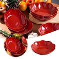 thumbnail image 2 of Plateau de Service Rond Élégant pour Mariage, Collations aux Fruits et Réunions de Fête, Plateau d'Accueil, 2 of 7