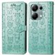 thumbnail image 1 of Funda Cartera FOXDOCK para Xiaomi Redmi Note 13 PRO 4G , Flip PU con Relieve de Gatos y Perros, Tarjetero y Soporte, 1 of 6