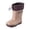 Khaki, variant on Kids Rain Boots Lightweight Outdoor Boots For Girls