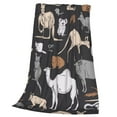 Australian Animals Koala Throw Blanket Soft Warm Cozy Fluffy Flannel