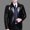 A92 Black, variant on Men's PU Faux Leather Jacket Classic Turn Down Collar Casual Motorcycle Moto Coat Full Zip Outerwear for Fall Winter Vintage Windproof Standard Fit