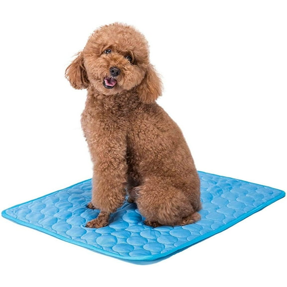 OUSITAID Washable Pet Ice Silk Cooling Mat,Summer Sleeping Cooling Blanket Pad for Dogs and Cats,Suitable for Outdoor,Car Seats, Beds