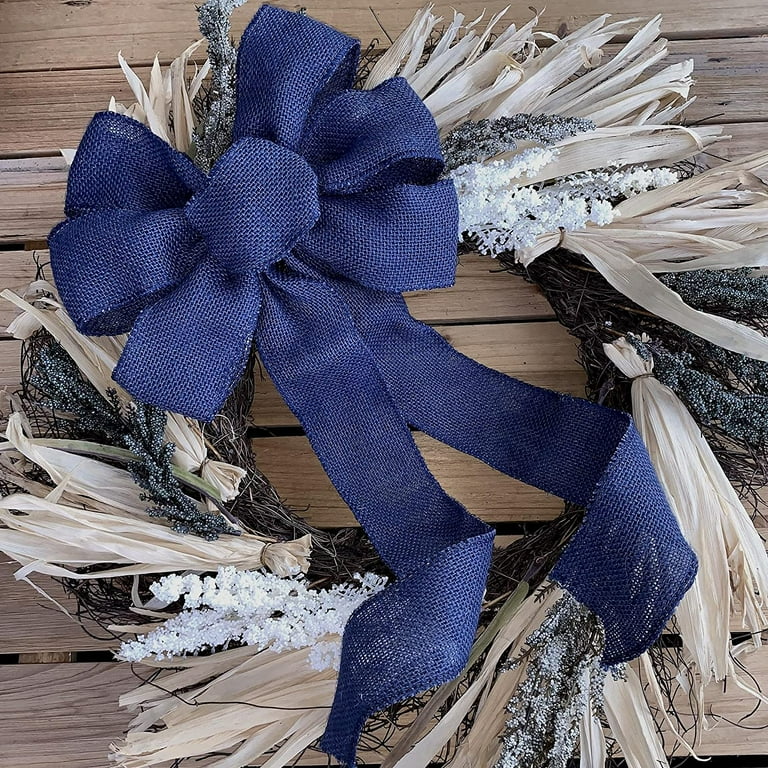 Celebrate It Satin Ribbon - Navy Blue - Each