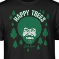 thumbnail image 2 of Teelocity Bob Ross Happy Trees Sketchy Black Short Sleeve Graphic Tee, 2 of 4