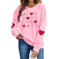 thumbnail image 3 of TaTaai Hoodies Shirts for Women Early Fall Long Sleeve Tops Vintage Graphic Outfits Tops Fashion Pullover Tees Gift, 3 of 9