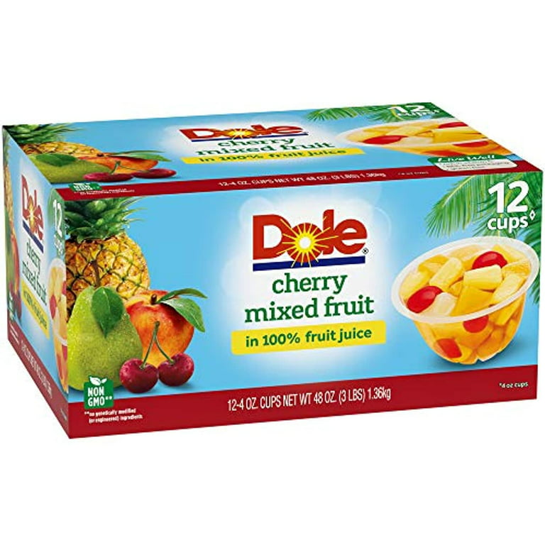 Cherry Mixed Fruit Cup® Snacks - 100% Juice