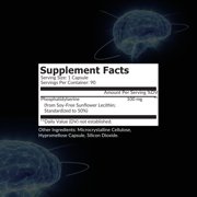 Intelligent Labs Phosphatidylserine 100mg | Brain & Memory Support | Soy-Free Sunflower Lecithin | 90 Capsules (30-day Supply)