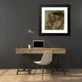 thumbnail image 4 of Viktor Kiss 20x21 Black Modern Framed Museum Art Print Titled - Old Men (1929), 4 of 5