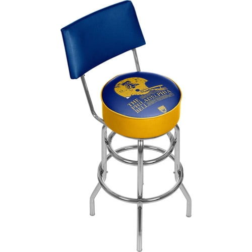 NCAA Central Michigan University Padded Swivel Bar Stool with Back Trademark Global LRG1100-CM NCAA Central Michigan University Padded Swivel Bar Stool with Back Trademark Global LRG1100-CM