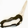 Best Black Carabiner Keychain Clip Survival Tool - Includes Heavy Duty Knife & Bottle Opener!