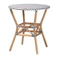 thumbnail image 4 of Baxton Studio Genica Rattan French Provincial Dining Sets, 5-Piece, Brown, 4 of 10