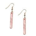 thumbnail image 2 of StylesILove Women Vertical Bar Tortoise Shell Marble Earrings Lightweight Dangle Earrings (Black), 2 of 23