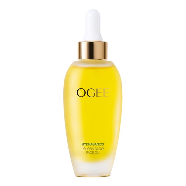 Aceite de tratamiento facial Ogee Jojoba Glow, 30 ml, orgánico y natural