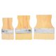 thumbnail image 1 of 3 pinceles de punta plana, con mango de madera, para acuarela, acrílico, óleo, punta plana, dibujo, multiusos, 1 of 7