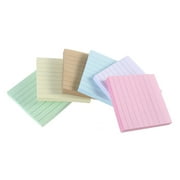 Yageerya 6pcs Mini Note Book Portable Ruled Notepad Small Notebook Note Pads Checklist for School Office Supplies (Random Color)