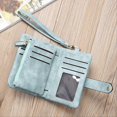 thumbnail image 5 of Wallet Leather Wallet Coin Purse Card Holder Brown, 5 of 5
