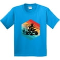 thumbnail image 3 of Inktastic Four Wheeling Atv off Roading Retro Youth T-Shirt, 3 of 5