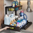 thumbnail image 3 of Double-Layer Under-Sink Storage - Newly Designed 2024 Model | Convenient Organizer for Kitchen, Bathroom & Living Room | Space-Saving Cabinet Organizer, 3 of 4